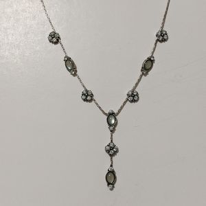 1928 Victorian Style Silver Necklace